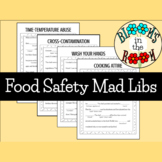 Food Safety Mad Libs Activity
