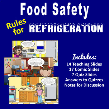 Preview of Food Safety - Rules for Refrigeration PowerPoint