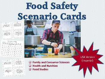 Preview of Food Safety Scenario Cards for Discussion US version