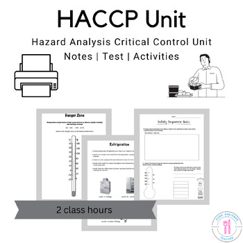 Preview of Food Safety HACCP Hazard Analysis Critical Control Points In The Kitchen