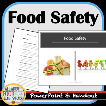 Preview of Learn About Food Safety!