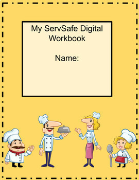 Preview of Food Safety and Sanitation DIGITAL Guided Notes Workbook for ServSafe Manager 10