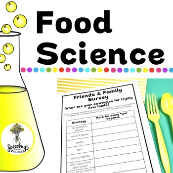 Preview of Food Science - Elementary Feeding Therapy Activities - No Prep Feeding Homework