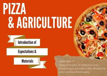 Preview of Food Science Lab Unit - Pizza & Agriculture