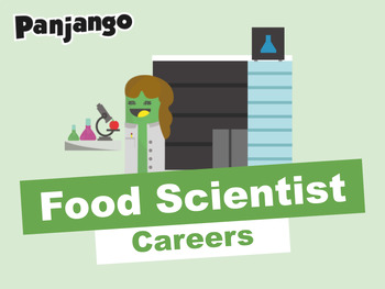 Preview of Food Scientist - Career Exploration PowerPoint and Worksheet
