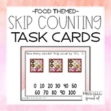 Food Skip Counting Task Cards