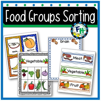 Preview of Food Sort, Classify, and Match Activity