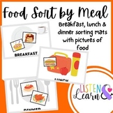 Food Sort by Meal: Breakfast, Lunch, and Dinner