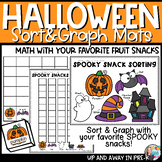 Food Sorting Activities - Halloween Fruit Snack Sort and G