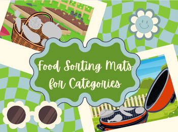 Preview of Food Sorting Mats for Categories