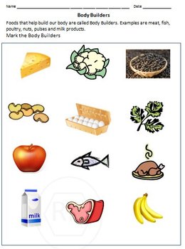 food sources grouping food the food pyramids worksheet for grade 1