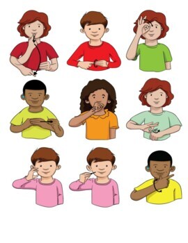 ASL Food Station Rotation Activity - American Sign Language | TPT