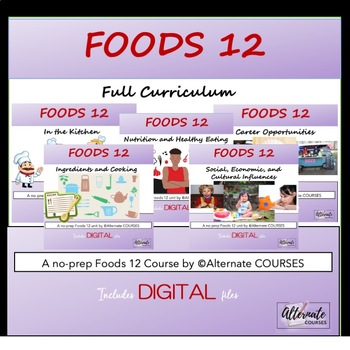 Preview of Food Studies 12 FULL COURSE (digital)