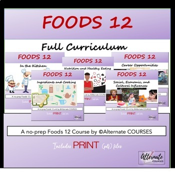 Preview of Food Studies 12 FULL COURSE