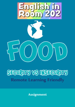 Preview of Food Studies: Food Security vs Insecurity ONLINE/DISTANCE LEARNING FRIENDLY