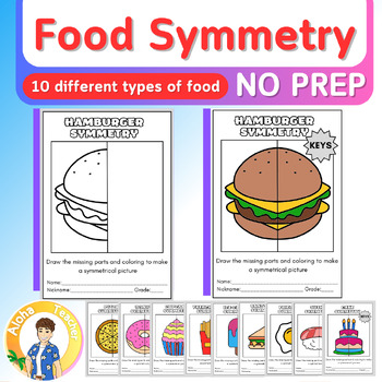 Preview of Food Symmetry Adventures: Exciting Lessons for Grades 1-4