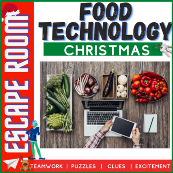 Preview of Food Tech Christmas Escape Room