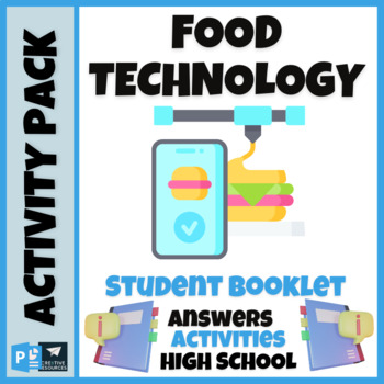 Preview of Food Technology Activity Pack
