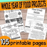 Food Technology Full Year of Project Booklets