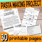 Food Technology Pasta Making Project Workbook