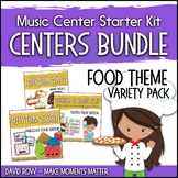 Food Themed Music Center Starter Kit - Variety Pack Bundle