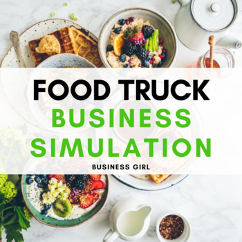 Preview of Food Truck Business Simulation Semester Project Bundle