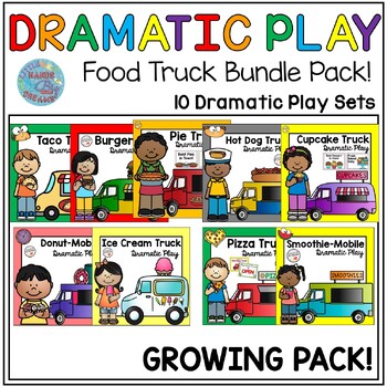 Preview of Food Truck Dramatic Play Bundle