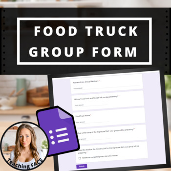 Preview of Food Truck Group Form [FACS, FCS]