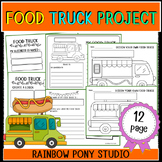 Food Truck Project | Design A Food Truck Art and Writing Activity