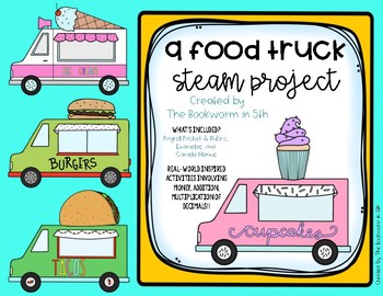 Preview of Food Truck STEAM Project with Decimal Operations