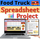 Food Truck Spreadsheet Project Activity Resource Weekly Sales