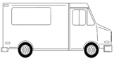 Food Truck Template Side 2 (With Food Serving Window)