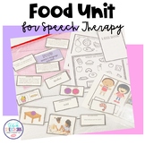 Food Unit for Speech Therapy