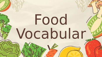 Preview of Food Vocabulary (ASL)