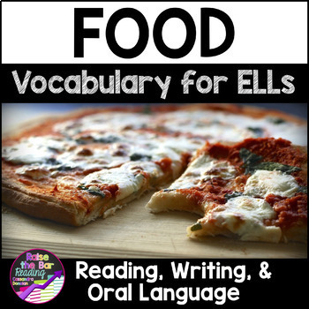 Preview of Food Vocabulary Activities for Beginning ELLs, ESL Newcomer Activities