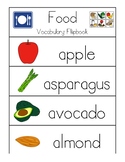 Food Vocabulary - Flipbook