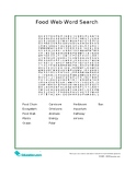 Food Web & Food Chain Word Search