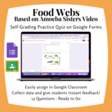 Food Webs, Amoeba Sisters Video Companion, Digital Google 