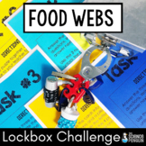 Food Webs and Food Chains in Ecosystems Lockbox Activity |
