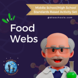 Food Webs Middle/High School Activity Set
