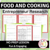 Food and Cooking Entrepreneur Research Project | FCS
