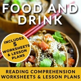 Food and Drink Reading Comprehension Worksheets & Activiti