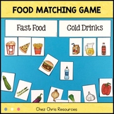 Food and Drinks Matching Game