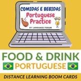 Food and Drinks Portuguese BOOM Cards™ | Food and Drinks B