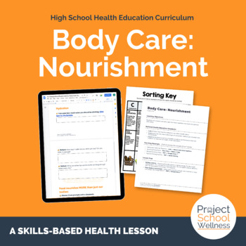 Preview of Food and Nutrition - How to Eat Healthy, High School Health Lesson Plan