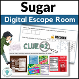 Nutrition Activity Sugar Digital Escape Room - Health - FA