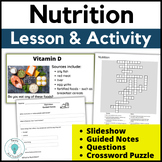 Food and Nutrition Lesson for High School and Middle Schoo