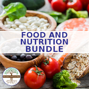 Preview of Food & Nutrition Lesson Plans & Other Resources BUNDLE, Distance Learning