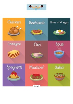 Preview of Food cards