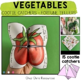Cootie Catchers / Fortune Teller - Food Vocabulary